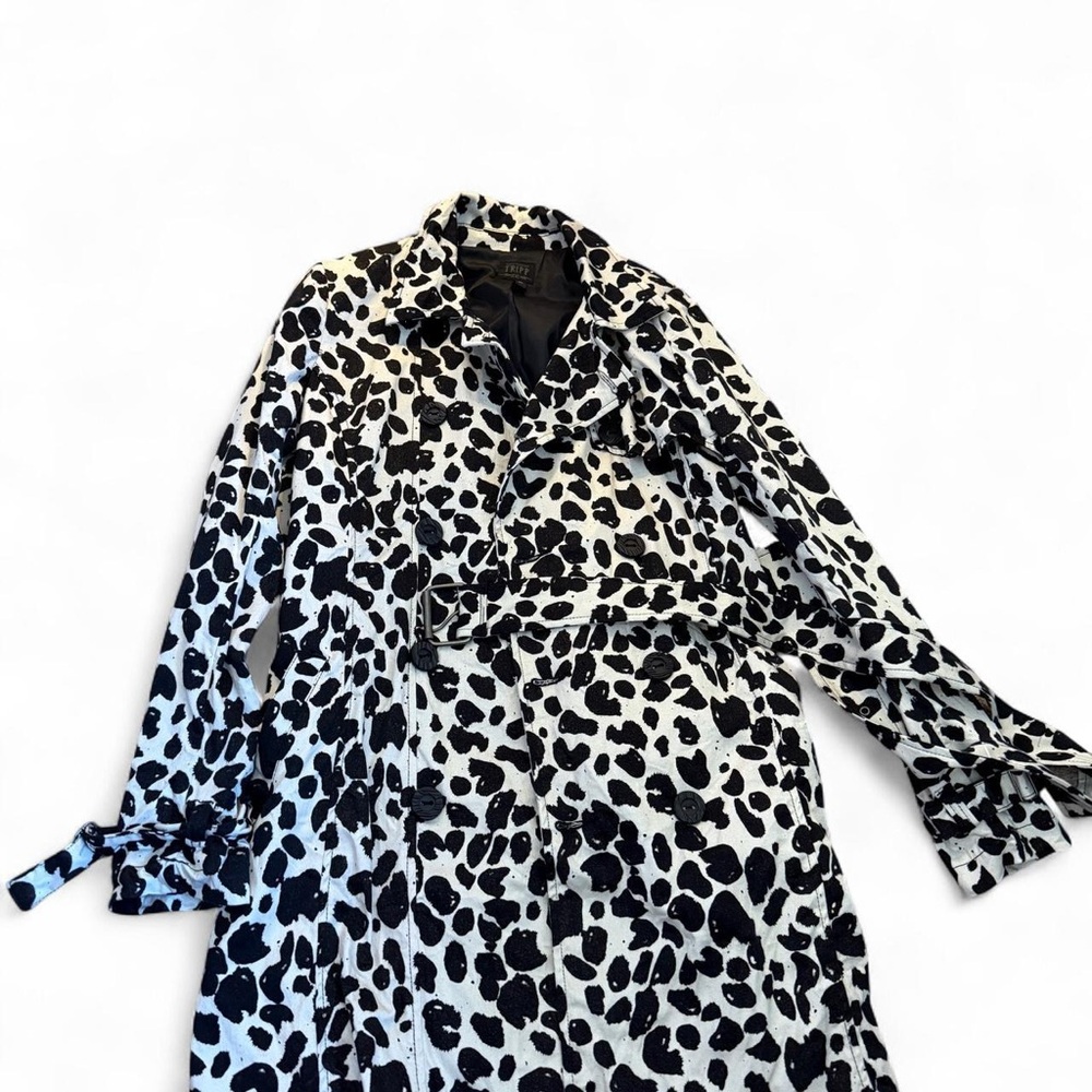 Tripp NYC Monochrome Animal Print Jacket